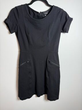 THEORY | Black Blaise Rave Dress As Is